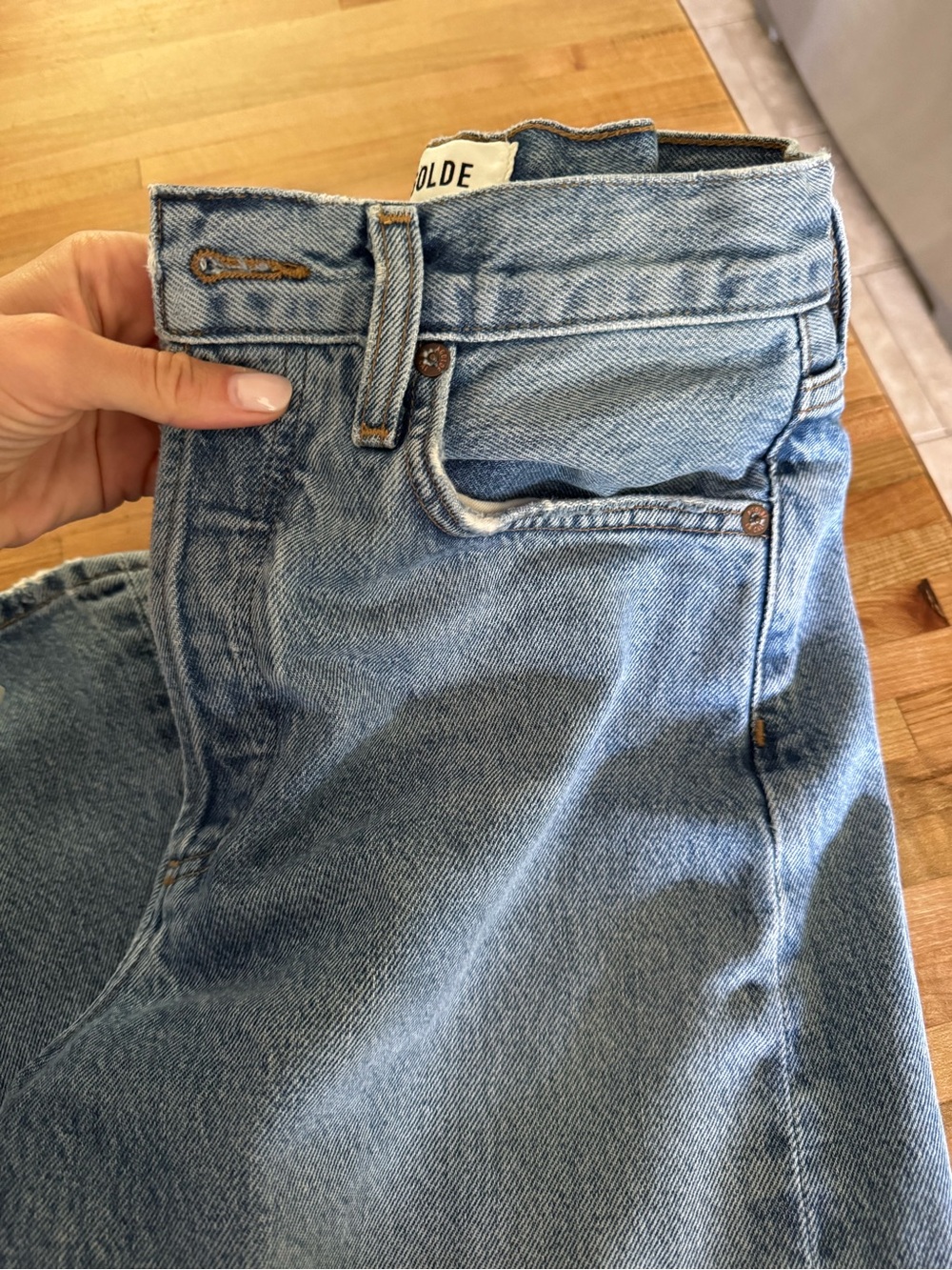 Agolde Low Slung Baggy - Picture 4 of 5